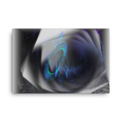 Wall art on canvas from the tune Around Midnight by Gotan Project
