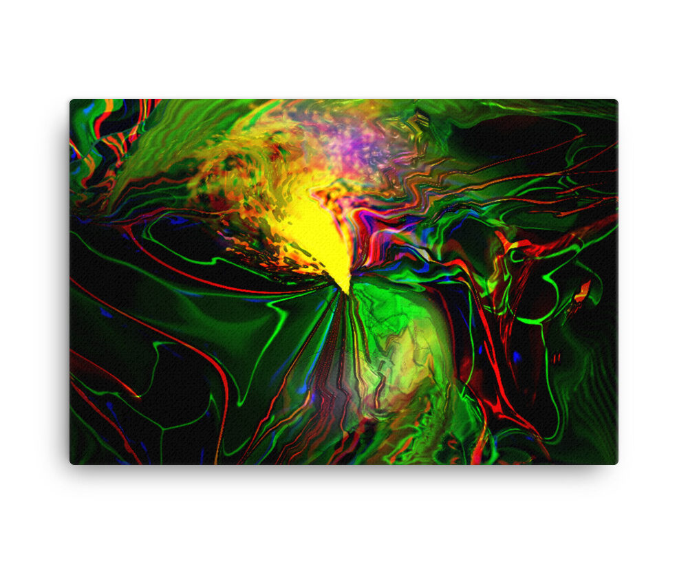 Digital wall art on canvas, The Power to Believe, King Crimson